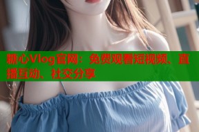 糖心Vlog官网：免费观看短视频、直播互动、社交分享