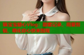 猫宝宝糖心Vlog：甜蜜记录，用爱剪辑，萌化你心快来围观