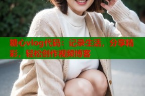 糖心vlog代码：记录生活，分享精彩，轻松创作视频博客