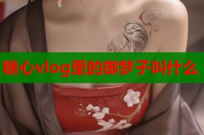 糖心vlog里的御梦子叫什么