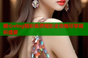 糖心vlog精彩免费观影全攻略尽享视听盛宴