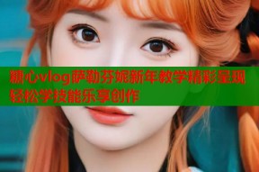 糖心vlog萨勒芬妮新年教学精彩呈现轻松学技能乐享创作