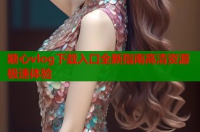 糖心vlog下载入口全新指南高清资源极速体验