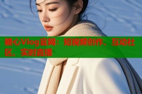糖心Vlog官网：短视频创作、互动社区、实时直播