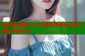 星空麻豆糖心VLOG精彩瞬间全纪录与独家分享平台