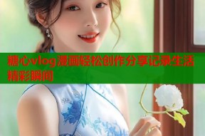 糖心vlog漫画轻松创作分享记录生活精彩瞬间