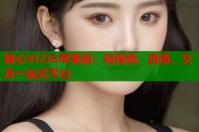 糖心VLOG苹果版：短视频、直播、交友一站式平台