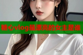 糖心vlog最漂亮的女主是谁