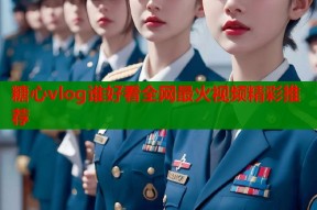 糖心vlog谁好看全网最火视频精彩推荐