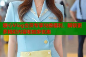 糖心Vlog会员专享兑换福利，解锁更多精彩内容和独家优惠