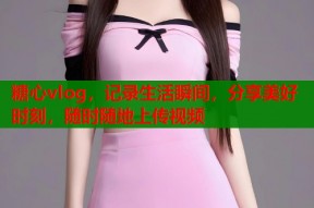 糖心vlog，记录生活瞬间，分享美好时刻，随时随地上传视频