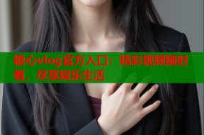 糖心vlog官方入口：精彩视频随时看，尽享娱乐生活