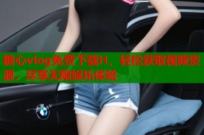 糖心vlog免费下载H，轻松获取视频资源，尽享无限娱乐体验