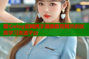 糖心vlog官网携手湖南教育网共创优质学习资源平台