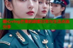 糖心vlog芒果的甜蜜日常与生活点滴分享