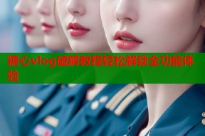 糖心vlog破解教程轻松解锁全功能体验