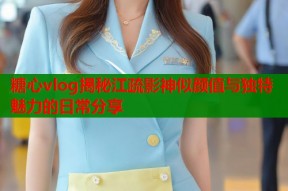 糖心vlog揭秘江疏影神似颜值与独特魅力的日常分享