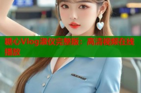 糖心Vlog淑仪完整版：高清视频在线播放