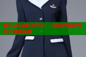 糖心vlog神马平台：一站式内容创作与分享新体验