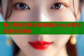 糖心黄色软件全攻略精彩vlog分享与实用技巧揭秘