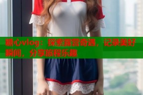 糖心vlog：探索露营奇遇，记录美好瞬间，分享旅程乐趣