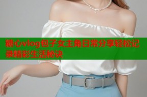 糖心vlog包子女主角日常分享轻松记录精彩生活秘诀