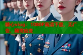 糖心vlog：1080P高清下载，无广告，随需应变