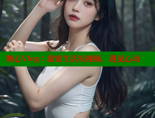 糖心Vlog：甜蜜生活短视频，遇见心动 糖果心vlog官网入口 第1张