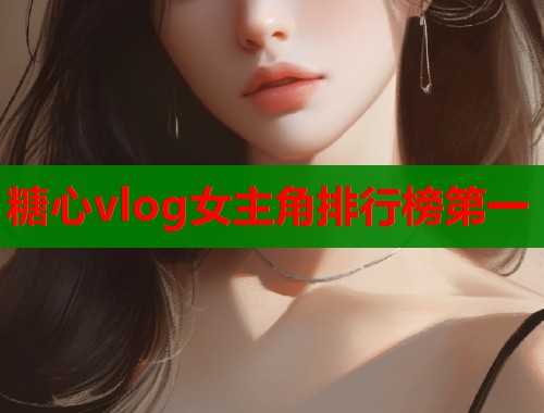 糖心vlog女主角排行榜第一  第1张