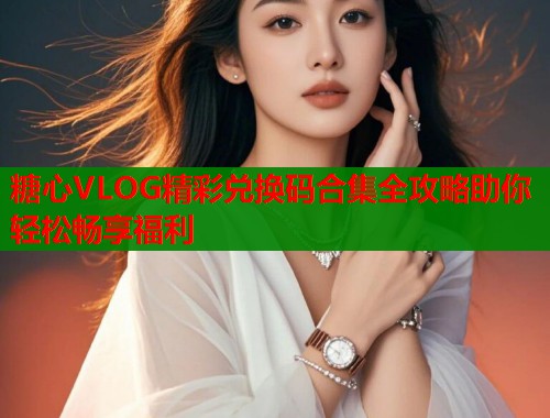 糖心VLOG精彩兑换码合集全攻略助你轻松畅享福利 第1张 糖心VLOG精彩兑换码合集全攻略助你轻松畅享福利 第1张